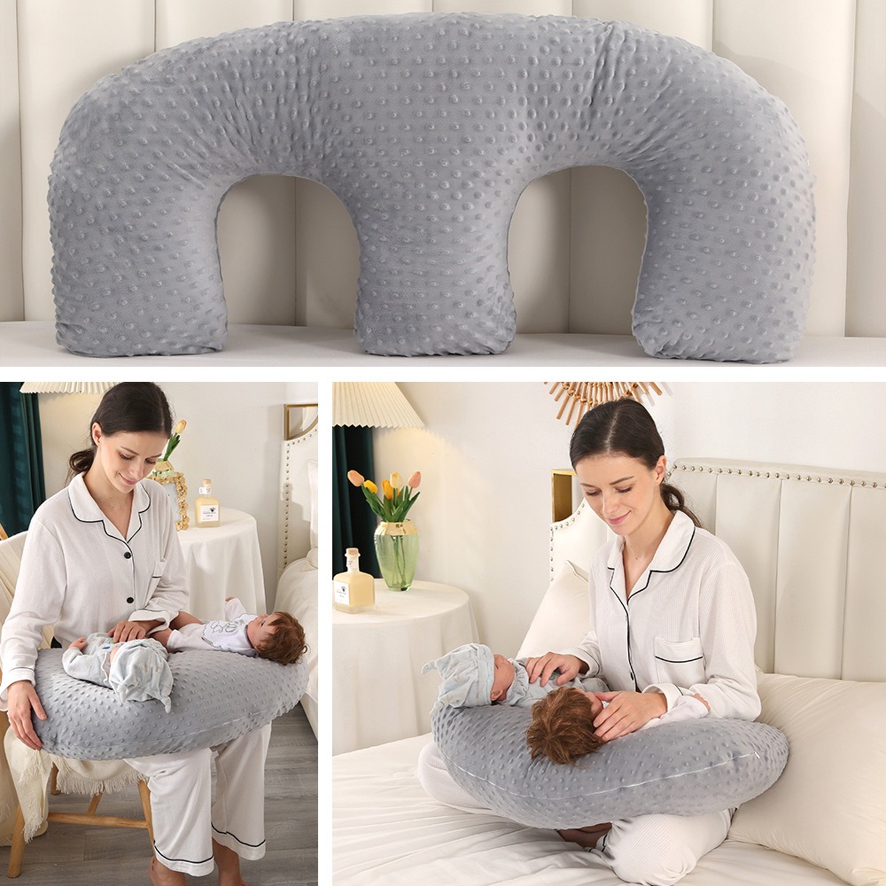 Nursing Pillow Breastfeeding - وسادة رضاعة متعددة الوظائف للمواليد الجدد،
