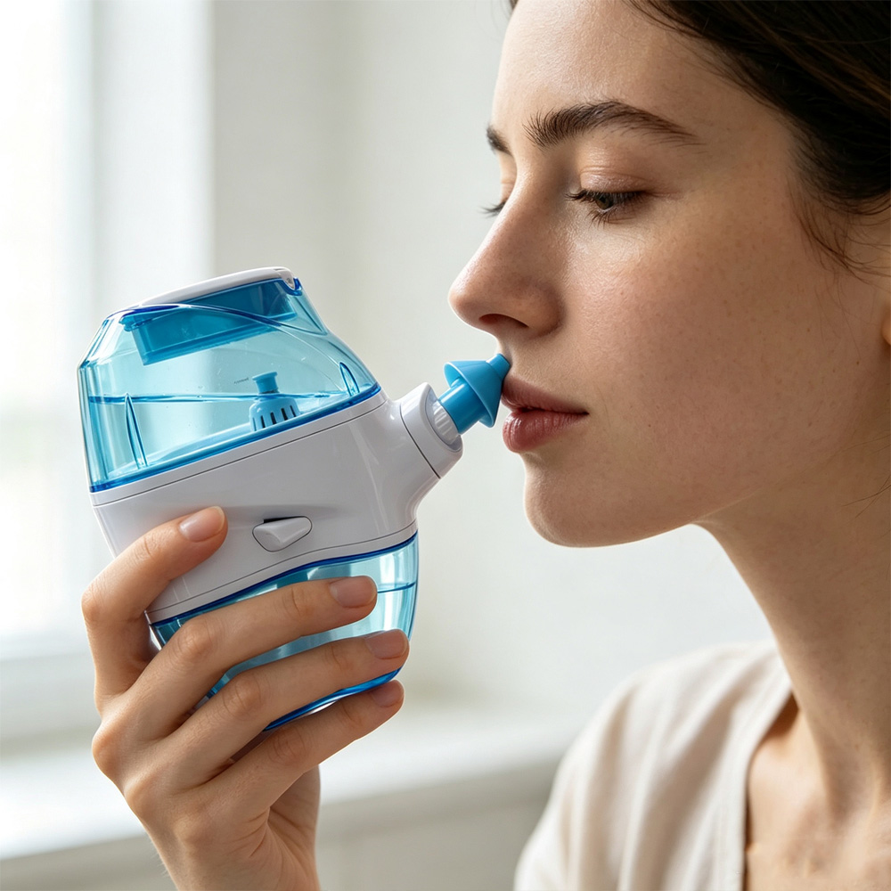 Nasal Aspirator - منظف أنف كهربائي قابل لإعادة الشحن،