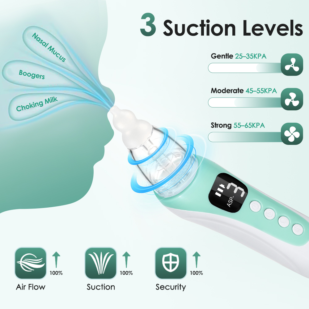 شفاط أنف كهربائي للأطفال منظف  - مراجعة Nasal Aspirator وسعره