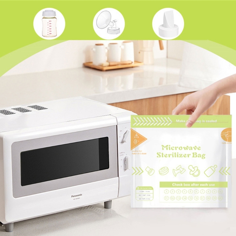 10 أوراق/مجموعة أكياس معقم بخا - مراجعة Zwitsal Baby Products وسعره