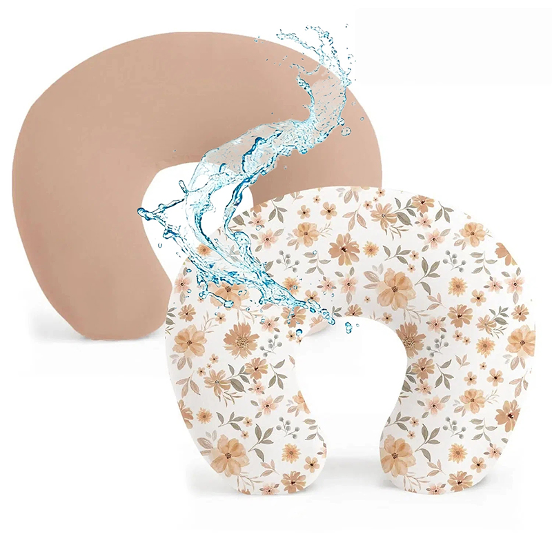 غطاء وسادة رضاعة مقاوم للماء ق - مراجعة Nursing Pillow Breastfeeding وسعره